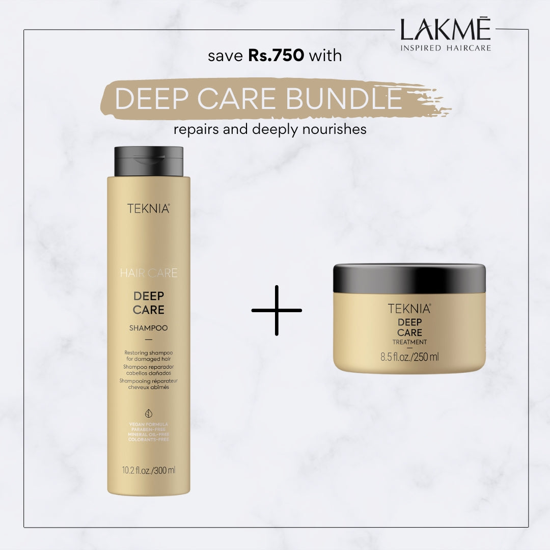LAKME - Deep Care Bundle (Shampoo + Treatment)
